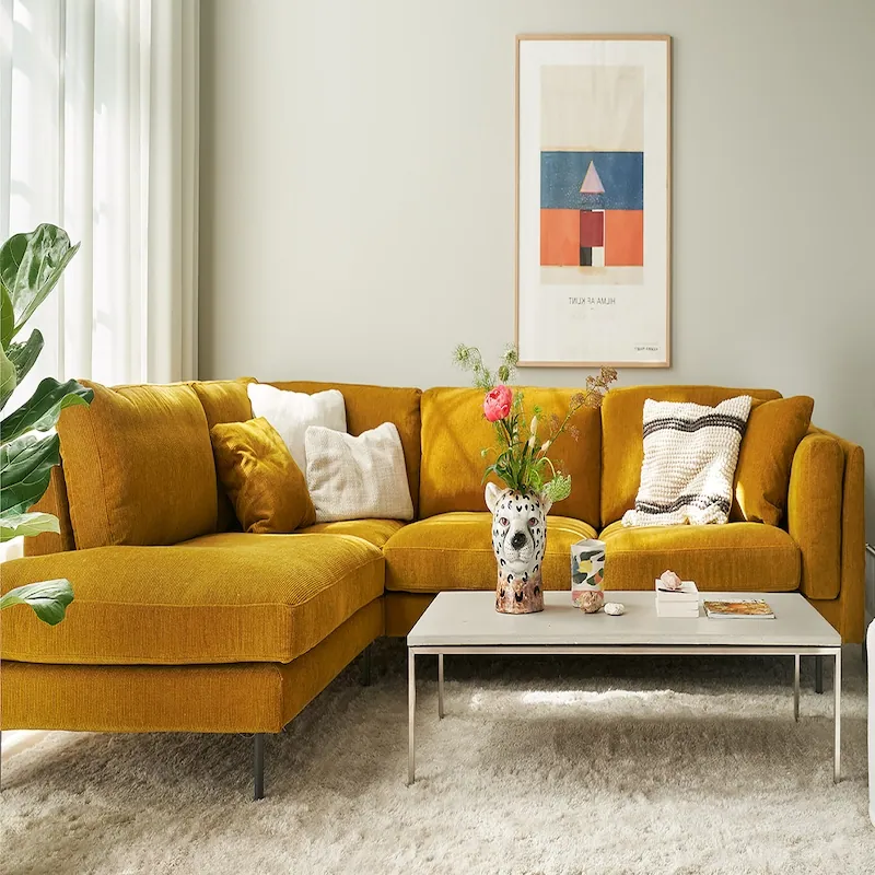 lưu ý về màu sắc sofa