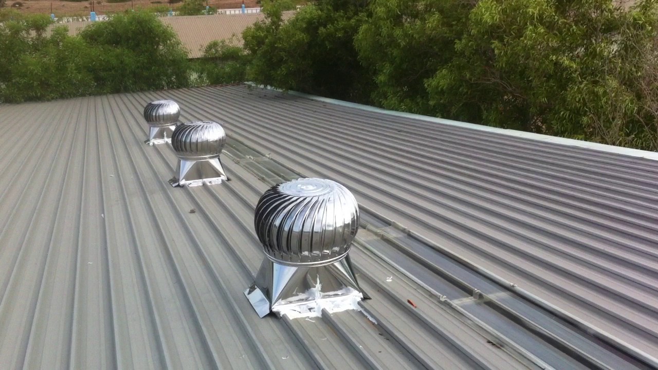 Kinh nghiệm lựa chọn và lắp đặt hệ thống thông gió cho mái tôn